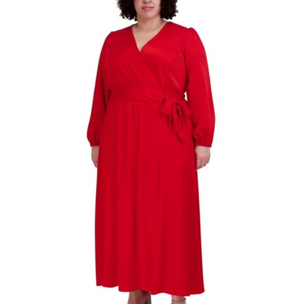 Signature by Robbie Bee Red Maxi Dress